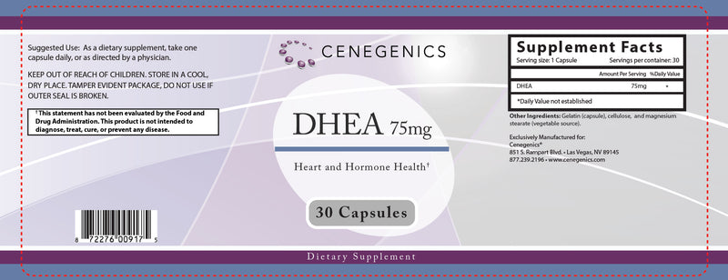 Cenegenics DHEA