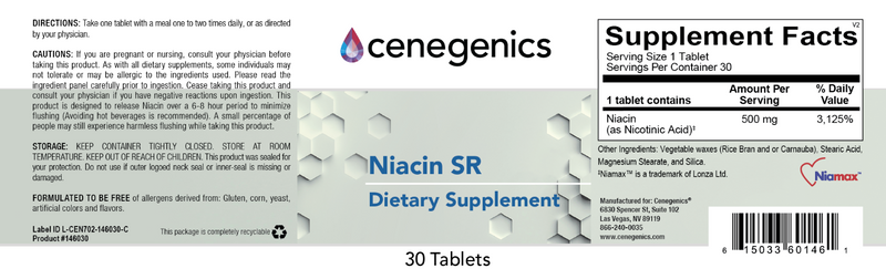 Cenegenics Niacin SR