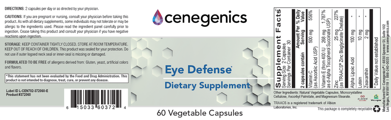 Cenegenics Eye Defense
